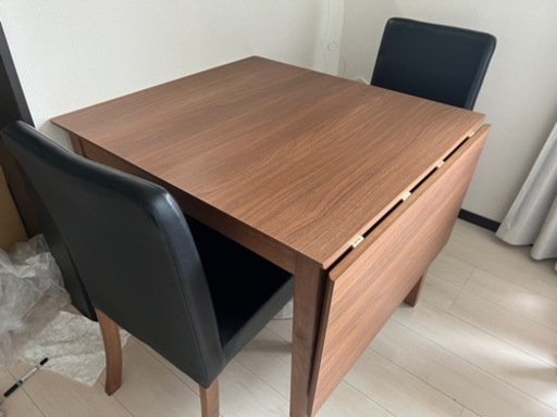 決まりました‼️ダイニングテーブルセット 2人