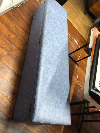 幅180cm　奥行44cm　高さ44cm　ベンチシート　長椅子　ロビーチェア　収納ボックス　１脚