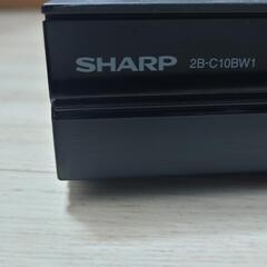 SHARP AQUOS ブルーレイディスクレコーダー 1TB 2B-C10BW1の画像