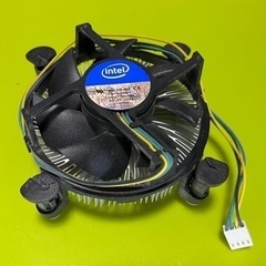 マザーボード　GA-H61M-USB3-B3 おまけ「Core i3 2100 3.1GHz」と冷却ファンの画像