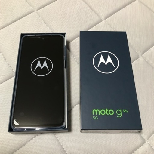 Motorola moto g53y 5G モトローラ SIMフリー(アークティックシルバー)