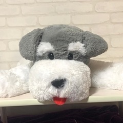 [新品] くったり シュナウザー 寝そべり ぬいぐるみ ウルトラ...