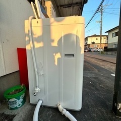 洗濯機　2020年製の画像