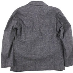 アバハウス グレンチェック テーラード ジャケット size44/グレーの画像