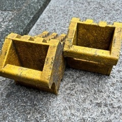 トラック用　車両車輪止めの画像