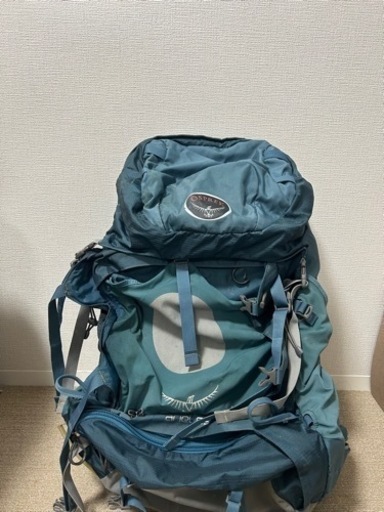 osprey 65リットル　ザック