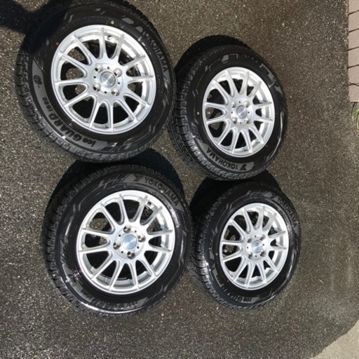 アルミ&スタッドレス4本セット！ヨコハマIceGUARD iG60