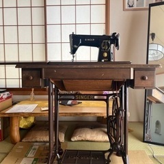 アンティーク】SINGER 191U 足踏みミシン