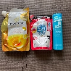 パンテーン　シャンプー　エリそで　シーブリーズ　未使用　無料
