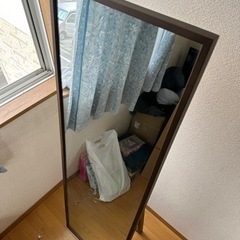 姿見　無印良品　鏡　ミラーの画像