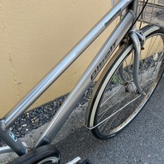 ブリヂストン アルベルト 自転車 27インチ シルバー カマキリハンドル ブリヂストン アルベルト 自転車 27インチ シルバー カマキリハンドル