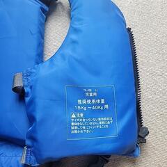 ライフジャケット子供用　中古の画像