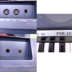 現状品 ヤマハ 電子キーボード ポータトーン PSR-J21 61鍵盤 ネイビー 電子ピアノ 鍵盤楽器 YAMAHA  西岡店の画像