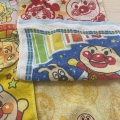 アンパンマン　ハンドタオル5枚の画像