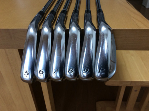 【値下げしました】ゴルフクラブ：アイアンセット５I〜PW  ６本組