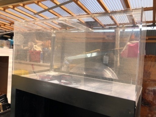 1200×600×600アクリルオーバーフロー水槽