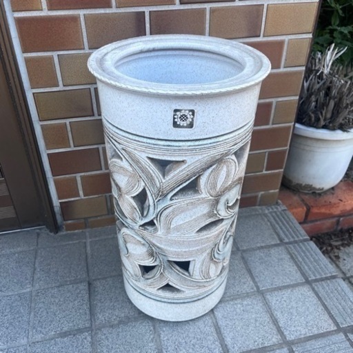 【取引終了】傘立て 陶器 焼き物