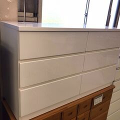 【愛品館八千代店】ニトリ　ローチェスト　ELEA120LC