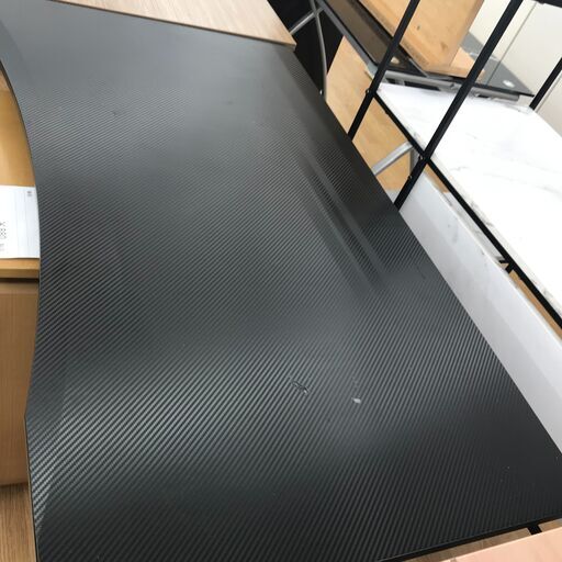 ★ジモティ割あり★  デスク ブラック H70×W108×D60 クリーニング済み KJ2569