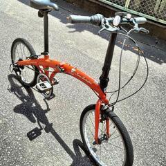 20インチ折りたたみ自転車　サイコン付　