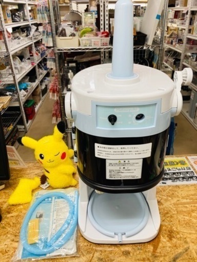 中部　初雪 電動式ブロックアイススライサー　かき氷機 型番　HB200A