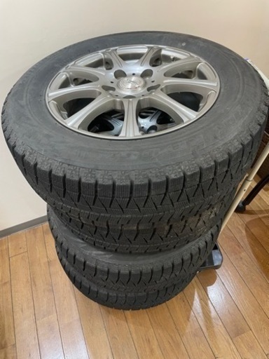 スタッドレスタイヤ ブリジストン 195/65R15 ホイール