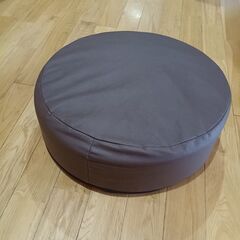クッション　円形　50×50×15cm  極厚 マルチフロアクッション　ラウンド 厚めの画像