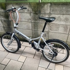 アウトドア用品　折りたたみ自転車　