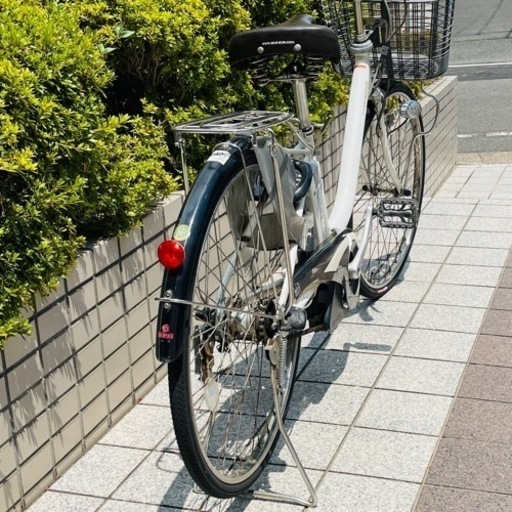 快調 ヤマハ PAS ナチュラ 前タイヤ新品 26インチ バッテリー 8.9Ah 3段 パス YAMAHA 電動自転車 中古 長生きバッテリー