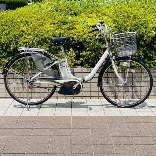 快調 ヤマハ PAS ナチュラ 前タイヤ新品 26インチ バッテリー 8.9Ah 3段 パス YAMAHA 電動自転車 中古 長生きバッテリー