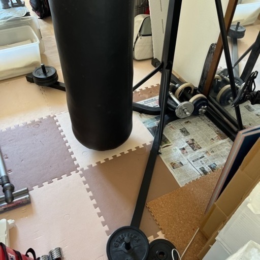 イサミ　サンドバッグ　スタンドセット　中古