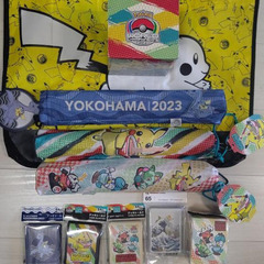 ポケモンワールドチャンピオンシップス2023横浜 記念デッキ「ピカチュウ」 2つ ポケモンワールドチャンピオンシップス2023横浜記念デッキ「ピカチュウ