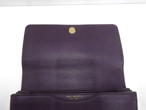トリーバーチ TORY BURCH カバン 鞄 BRITTEN ADJUSTABLE SHOULDER BAG パープル ショルダー 