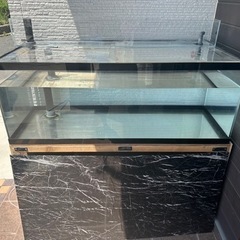 アクリル水槽1200.600.450オーバーフロー水槽の画像