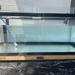 アクリル水槽1200.600.450オーバーフロー水槽の画像
