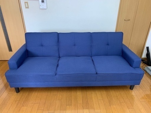 急募  3人掛けソファーベッド