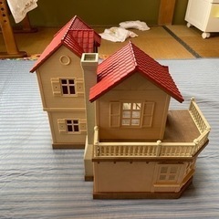 シルバニアファミリー　あかりの灯る大きなお家セットの画像