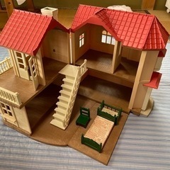 シルバニアファミリー　あかりの灯る大きなお家セット