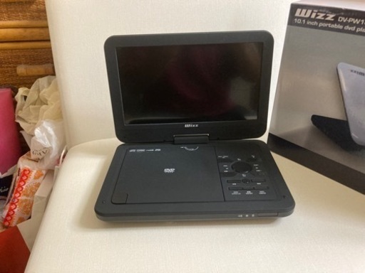 短期使用のポータブルDVD