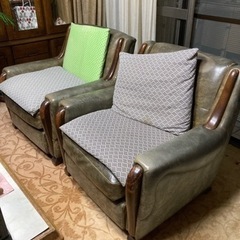 昭和レトロソファーの画像