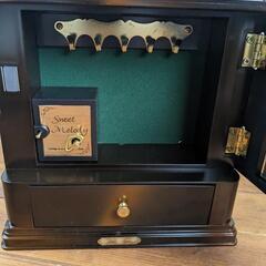 オルゴール付き　置き時計の画像