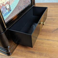 オルゴール付き　置き時計の画像