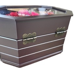 NO.837 《お値下げ中!!》オルゴールフラワーボックス プリザーブドフラワー 1〜2個の画像