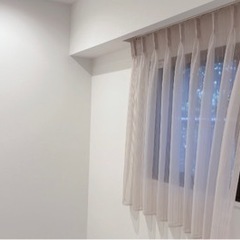 【受渡予定者あり】レースカーテン110cm・170cm
