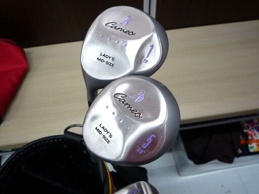 ゴルフクラブ レディース 左利き レフティー 10本セット キャディバッグ付き PEARLY GATES 1W 5W 4-9番I PW