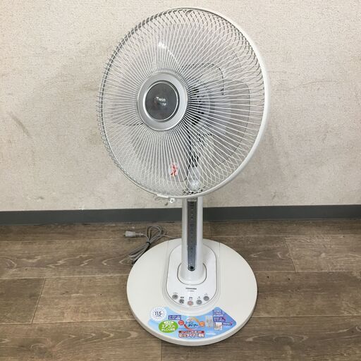 8/14 終 TOSHIBA 東芝 扇風機 F-LM65X 2010年製 動作確認済み 菊