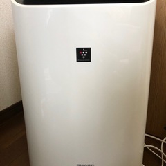 【決まりました】中古 美品 SHARP CV-G120-W 衣類乾燥 除湿機 プラズマクラスター 2018年製の画像