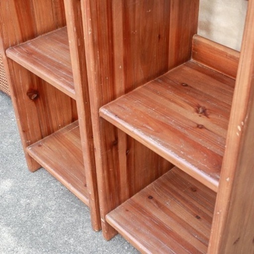 《売約済》【武蔵小山店】  【在庫2点】ハイシェルフ　ラック　棚　シェルフ　木製　収納　オープンシェルフ　検　レコード　本棚　壁面 ?
