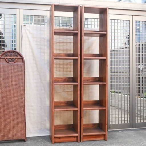 《売約済》【武蔵小山店】  【在庫2点】ハイシェルフ　ラック　棚　シェルフ　木製　収納　オープンシェルフ　検　レコード　本棚　壁面 ?