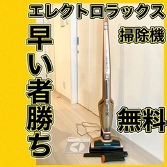 無料 エルゴラピード エレクトロラックス 早い者勝ち ハンディにも